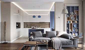 開放式廚房跟客廳要怎么規劃設計？