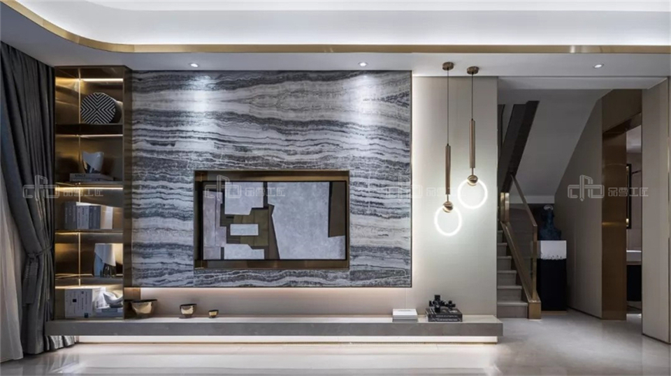 2019年最新整木定制輕奢風(fēng)格案例效果圖賞析(圖2) 整木定制效果圖