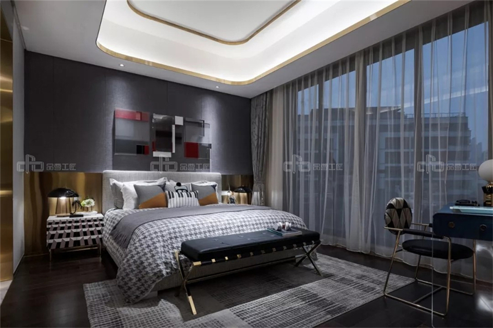 2019年最新整木定制輕奢風(fēng)格案例效果圖賞析(圖4) 整木定制效果圖