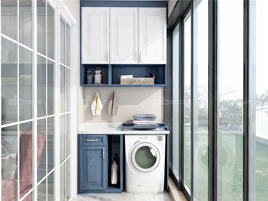 80㎡小戶型裝修效果圖 法式風格整木定制(圖12) 80㎡小戶型裝修效果圖 法式風格整木定制(圖12)