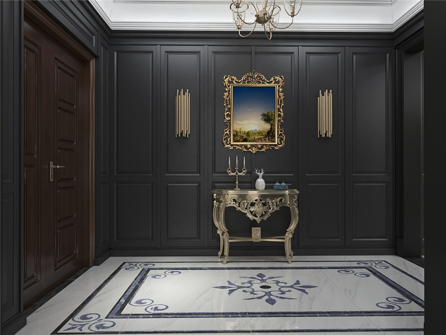 整木定制玄關(guān)要有哪些設(shè)計(jì)呢?(圖3) 整木定制玄關(guān)要有哪些設(shè)計(jì)呢?(圖3)