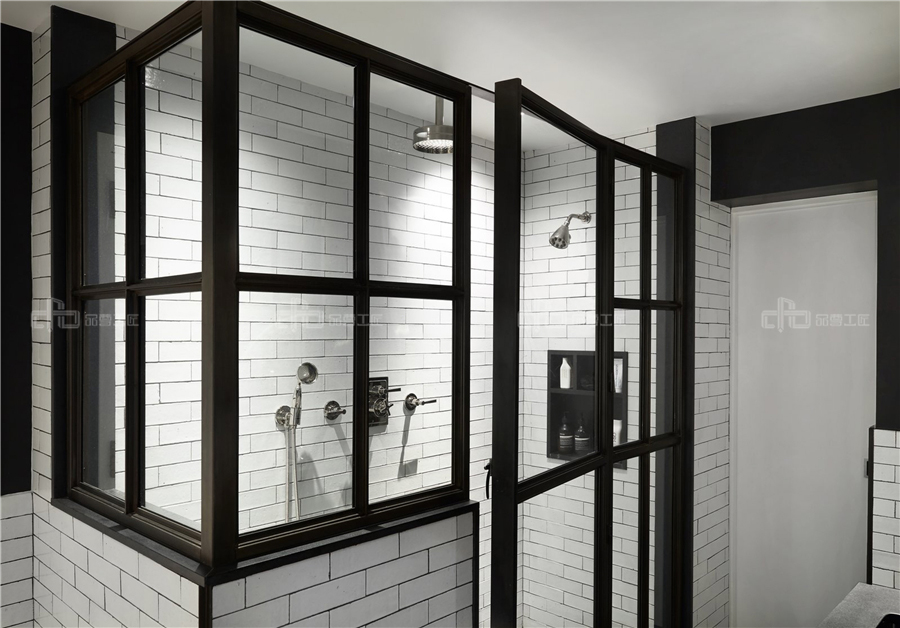 整木定制黑白灰簡歐裝修效果圖賞析(圖7) 整木定制黑白灰簡歐裝修效果圖賞析(圖7)