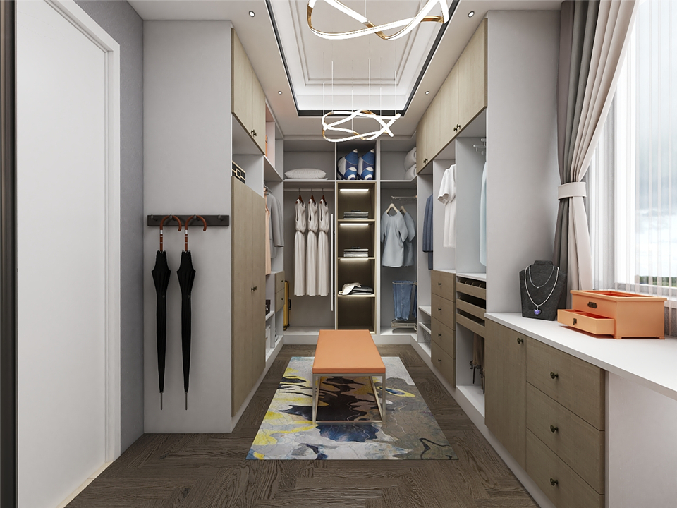 整木定制衣柜類型都有哪些？(圖1)