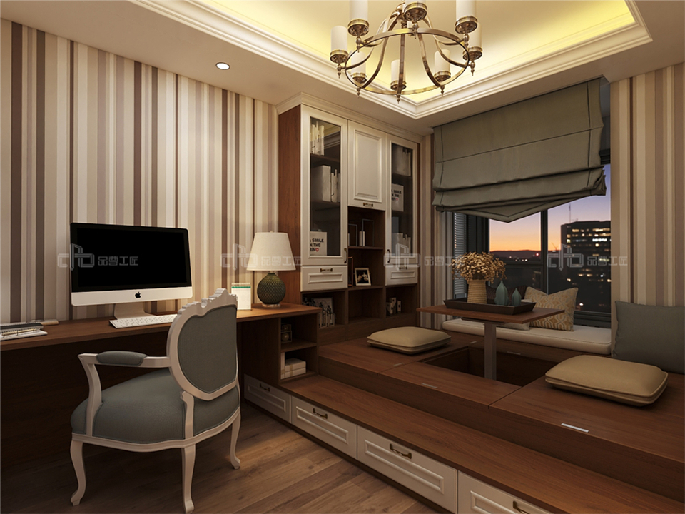 演繹奢而不膩的歐式整木定制風(fēng)格效果圖案例(圖17) 演繹奢而不膩的歐式整木定制風(fēng)格效果圖案例(圖17)