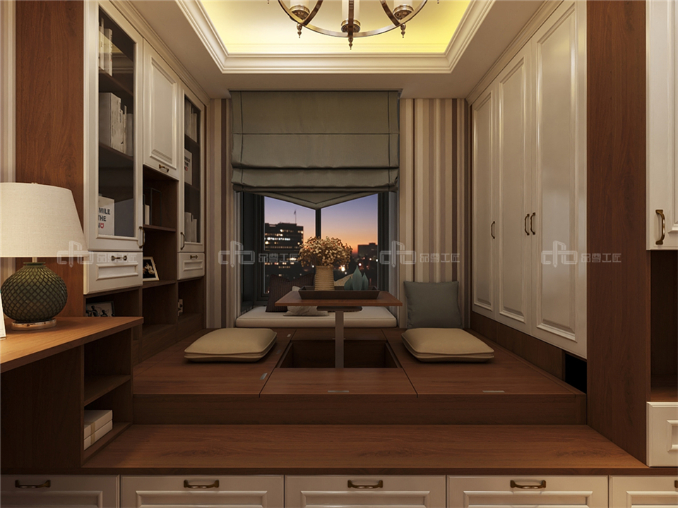 演繹奢而不膩的歐式整木定制風(fēng)格效果圖案例(圖18) 演繹奢而不膩的歐式整木定制風(fēng)格效果圖案例(圖18)