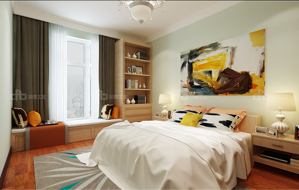 整木定制臥室效果圖,夢生長的花園(圖12) 整木定制臥室效果圖,夢生長的花園(圖12)