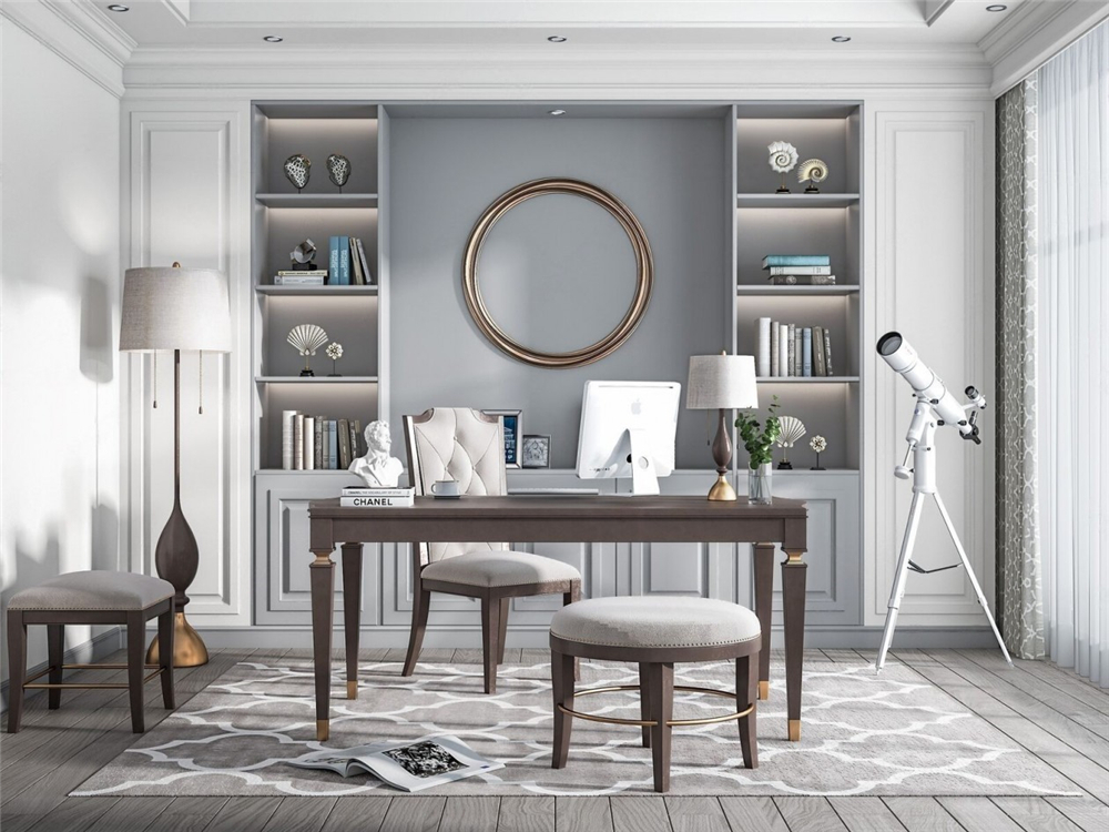 書(shū)房家具怎么擺放?書(shū)房風(fēng)水禁忌(圖1) 書(shū)房家具怎么擺放?書(shū)房風(fēng)水禁忌(圖1)