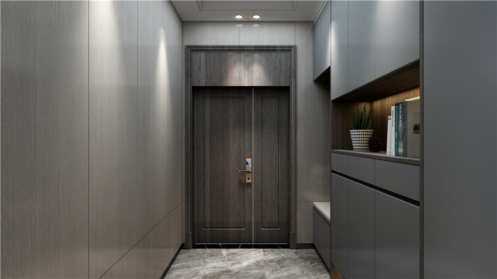 玄關定制鞋柜有哪些樣式？(圖4)