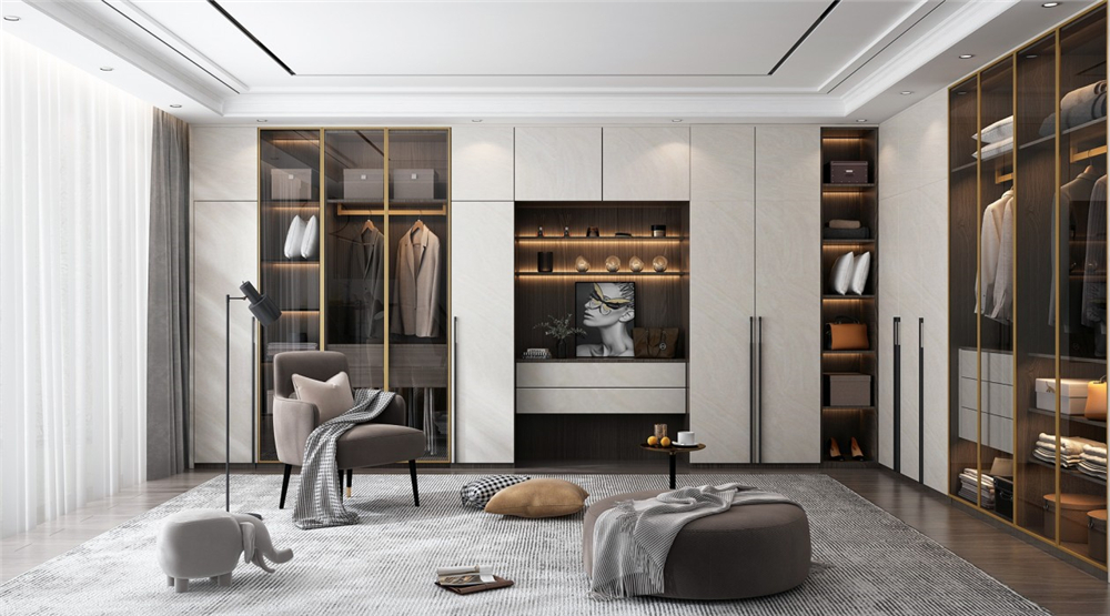 小戶型衣帽間怎么設計比較好?(圖1) 小戶型衣帽間怎么設計比較好?(圖1)