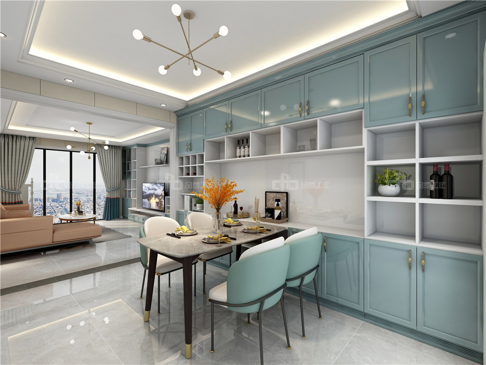 輕奢風酒柜一般都設計在哪里？(圖1)