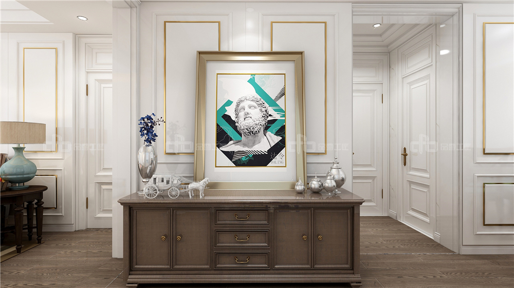 過道護墻板是做半墻好還是到頂好?(圖1) 過道護墻板是做半墻好還是到頂好?(圖1)