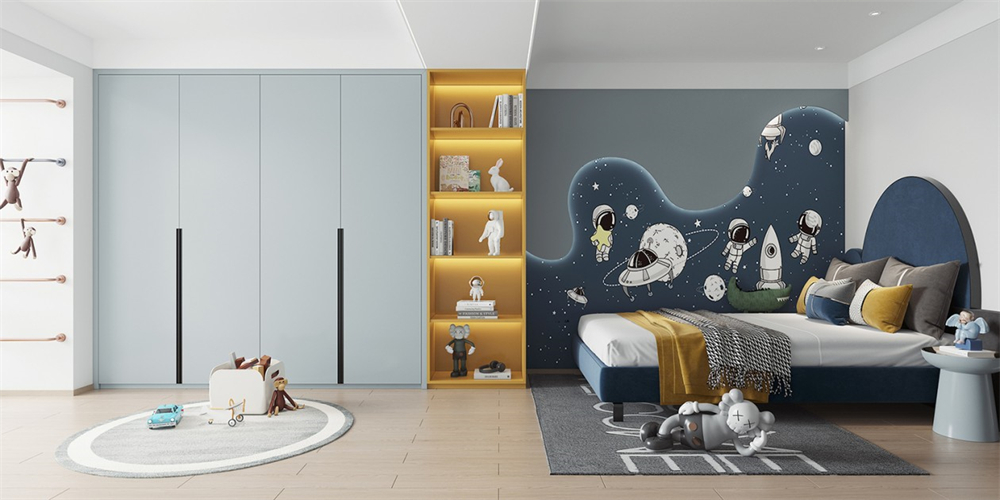 全屋設計兒童房定制要注意什么?(圖1) 全屋設計兒童房定制要注意什么?(圖1)