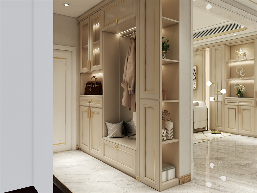 玄關(guān)柜設(shè)計(jì)定制有哪些款式?(圖2) 玄關(guān)柜設(shè)計(jì)定制有哪些款式?(圖2)