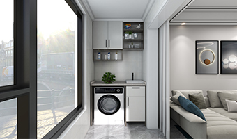 陽臺定制柜有哪些款式造型？