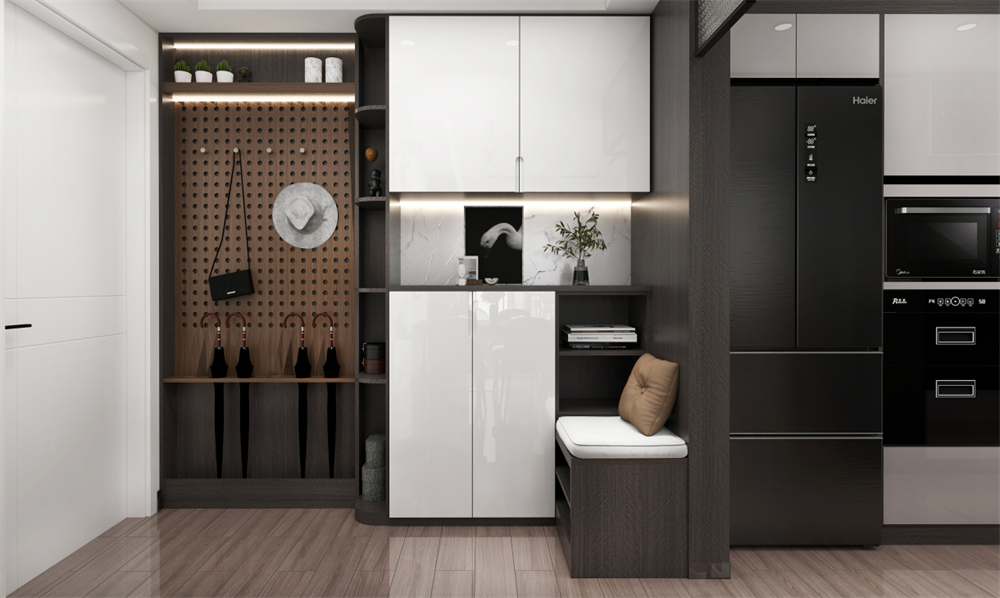 入戶玄關鞋柜有什么設計技巧?(圖2) 2.jpg