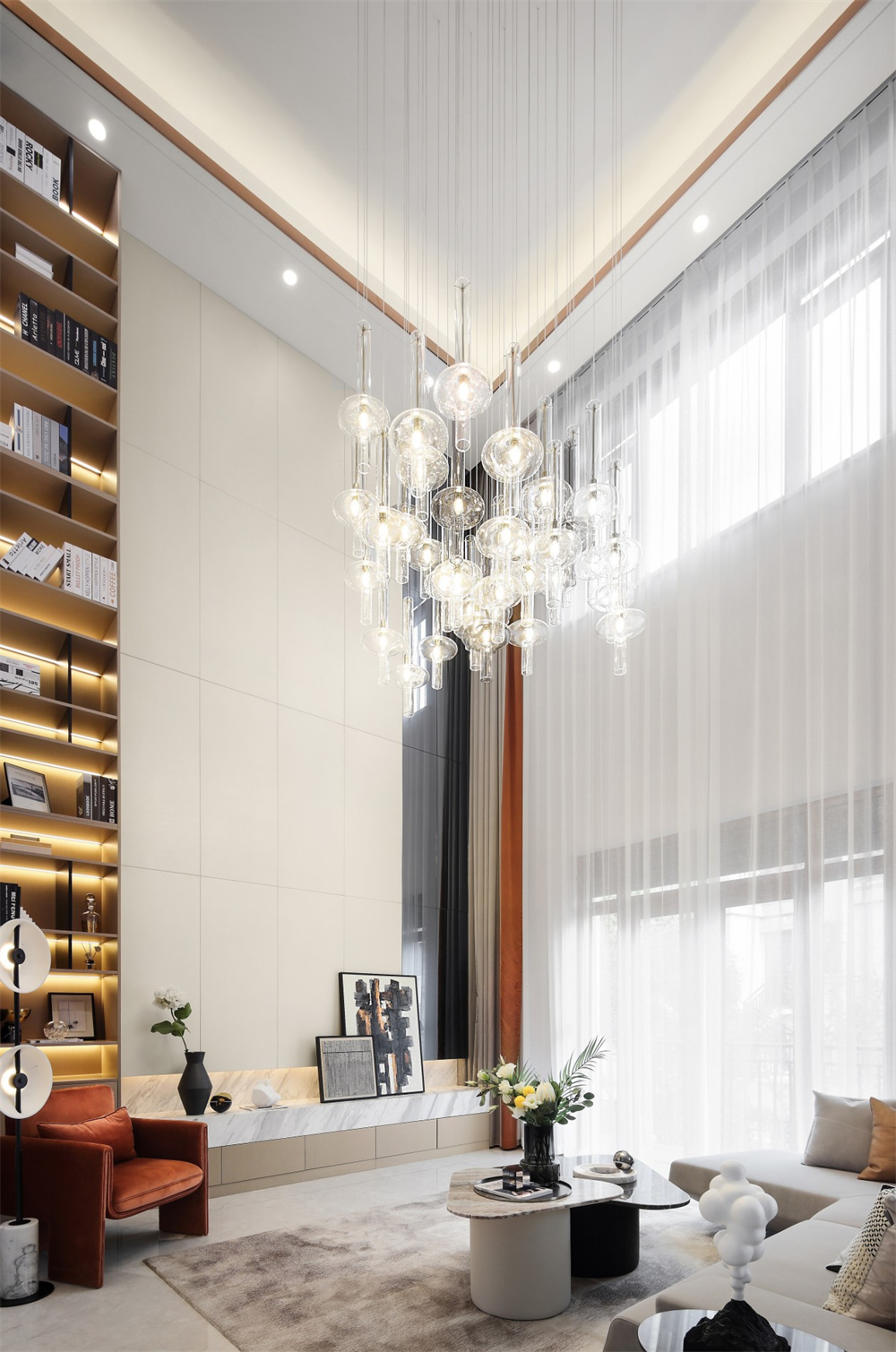 400㎡整木定制別墅,現代輕奢風格設計(圖1) 1.jpg