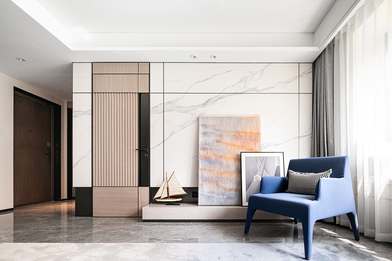 158㎡現代極簡風格設計,整木定制新悅章(圖5) 4.jpg