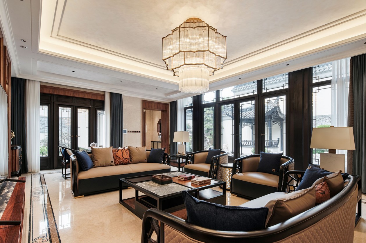 480㎡庭院別墅設(shè)計,中式整木定制(圖5) 5.jpg