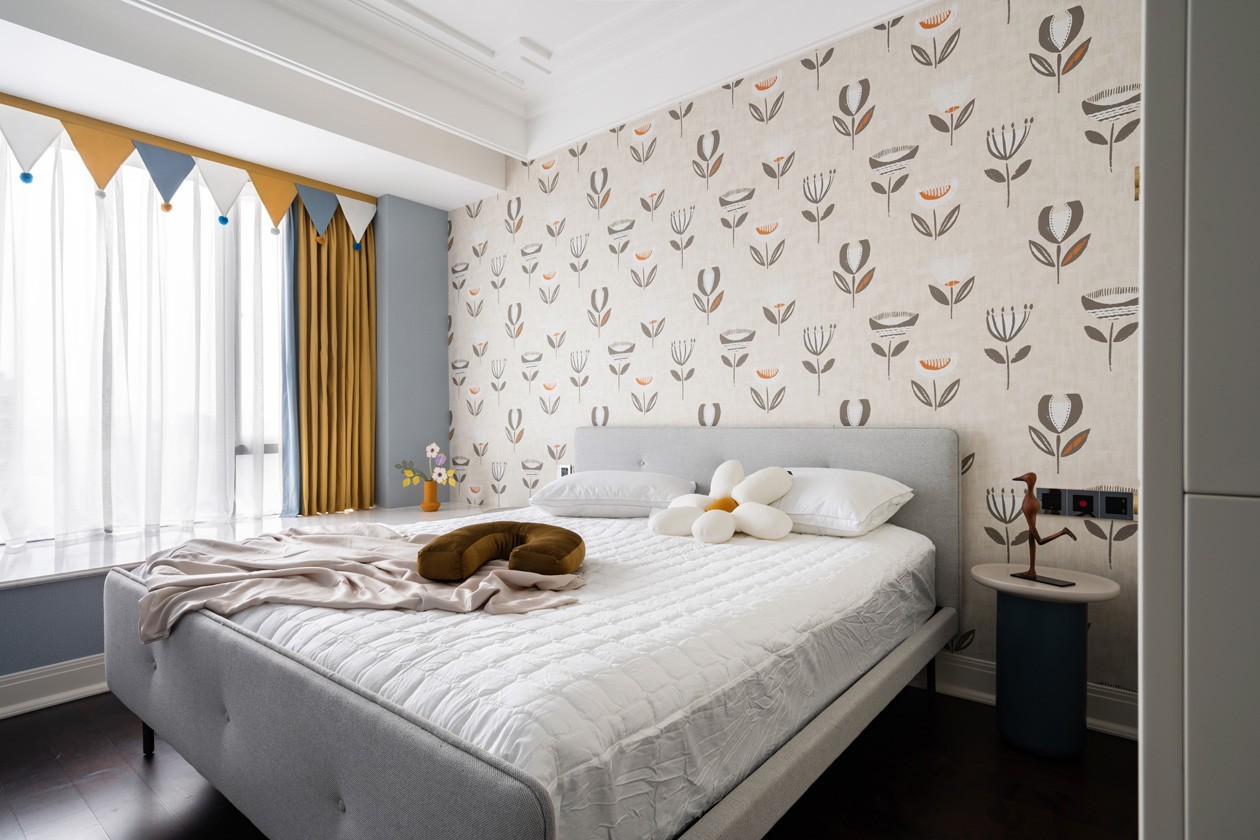 148㎡簡歐輕奢案例設計,舒適浪漫整木定制(圖11) 11.jpg