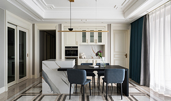 148㎡簡歐輕奢案例設(shè)計(jì)，舒適浪漫整木定制