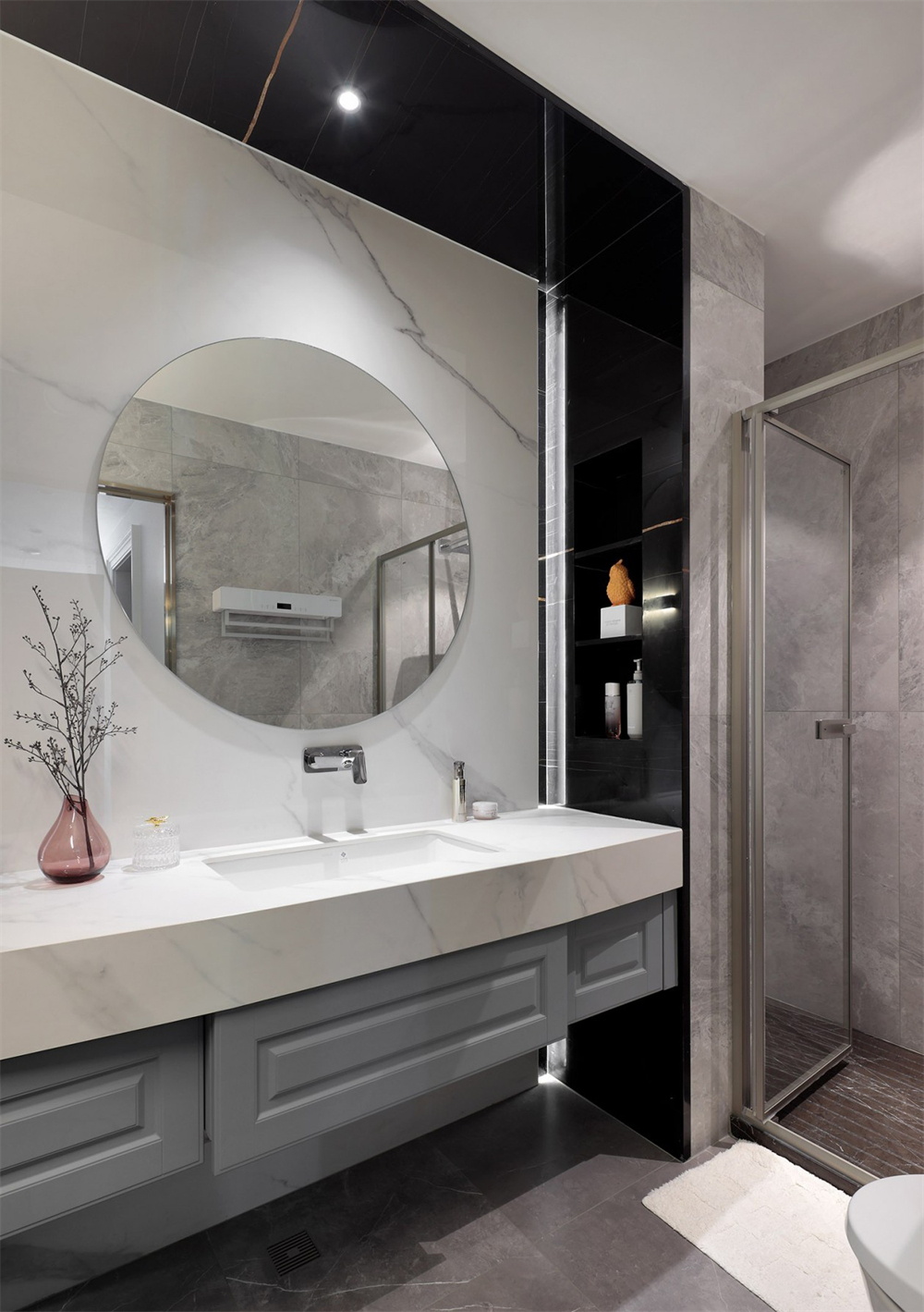 143㎡簡約法式,高級而浪漫的美居(圖20) 20.jpg