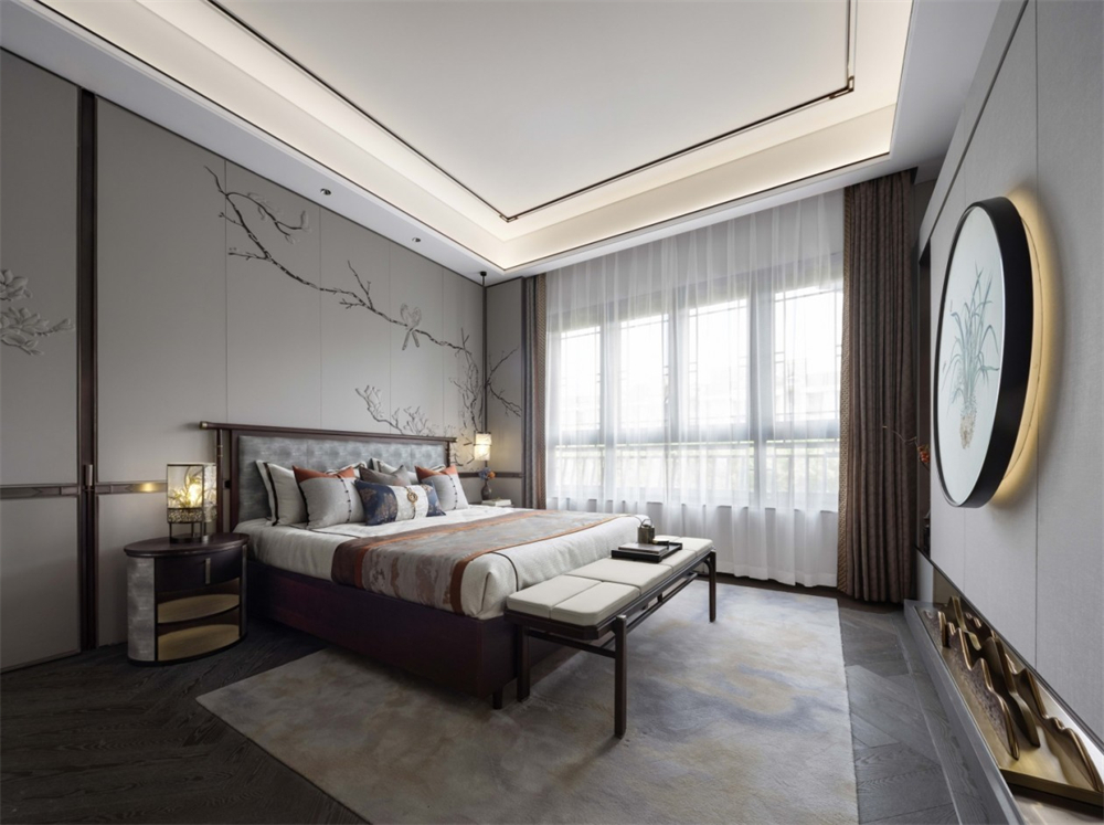 345㎡新中式整木定制別墅,中式宅院設計案例(圖12) 12.jpg