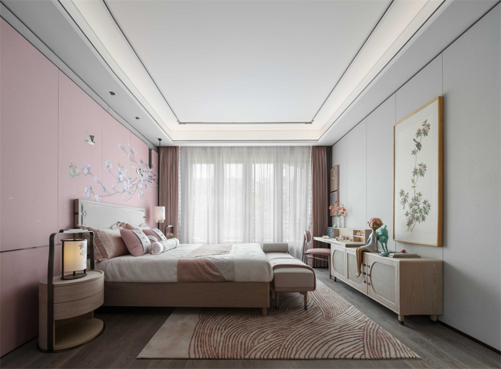 345㎡新中式整木定制別墅,中式宅院設計案例(圖15) 15.jpg