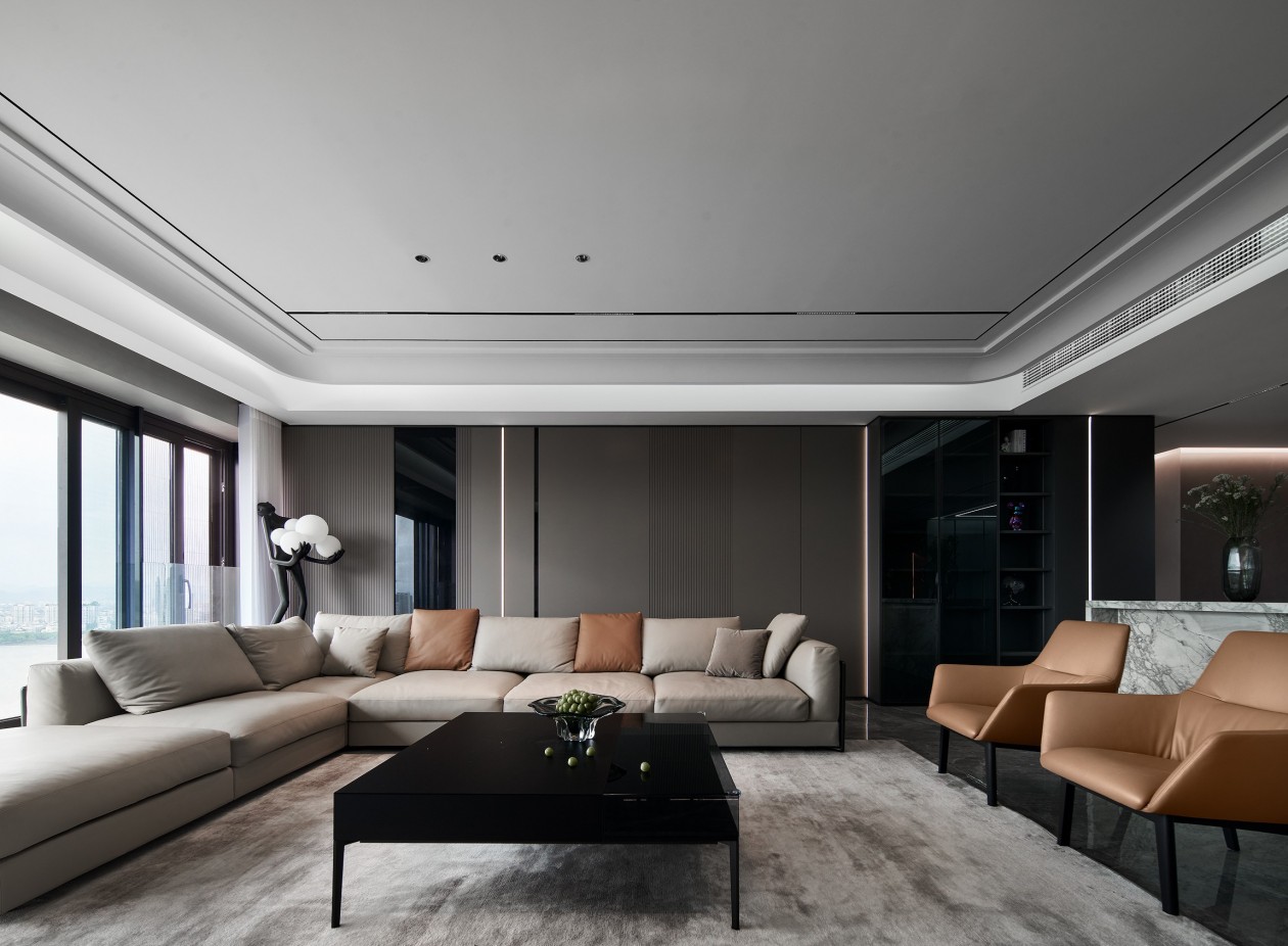 340㎡大平層整木定制,現(xiàn)代極簡(jiǎn)風(fēng)格設(shè)計(jì)(圖3) 3.jpg