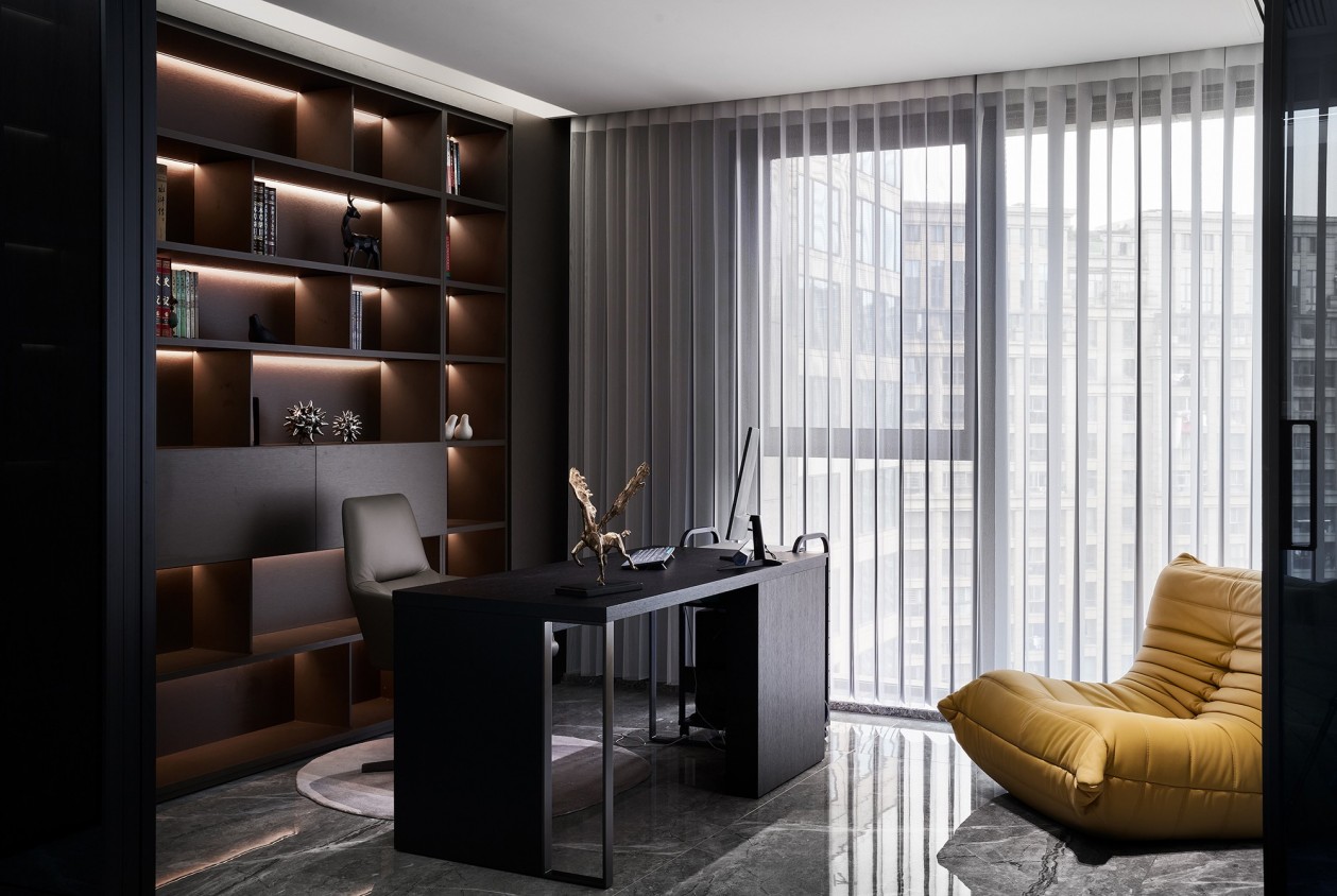 340㎡大平層整木定制,現(xiàn)代極簡(jiǎn)風(fēng)格設(shè)計(jì)(圖8) 8.jpg