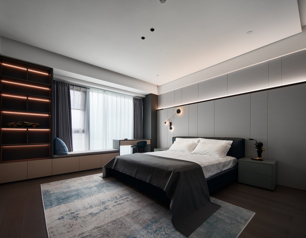 340㎡大平層整木定制,現(xiàn)代極簡(jiǎn)風(fēng)格設(shè)計(jì)(圖15) 15.jpg