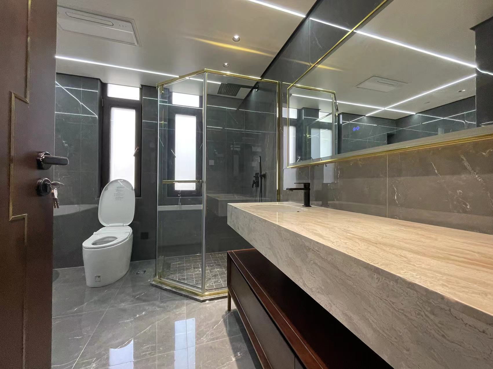 500㎡整木定制別墅,實拍新中式風格裝修(圖25) 26.jpg