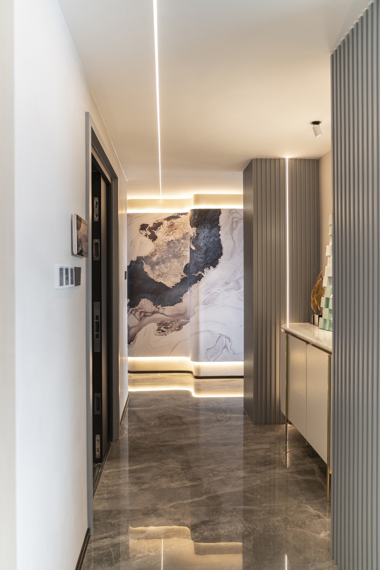 238㎡現代輕奢大平層,整木定制四居室案例(圖12) 12.jpg