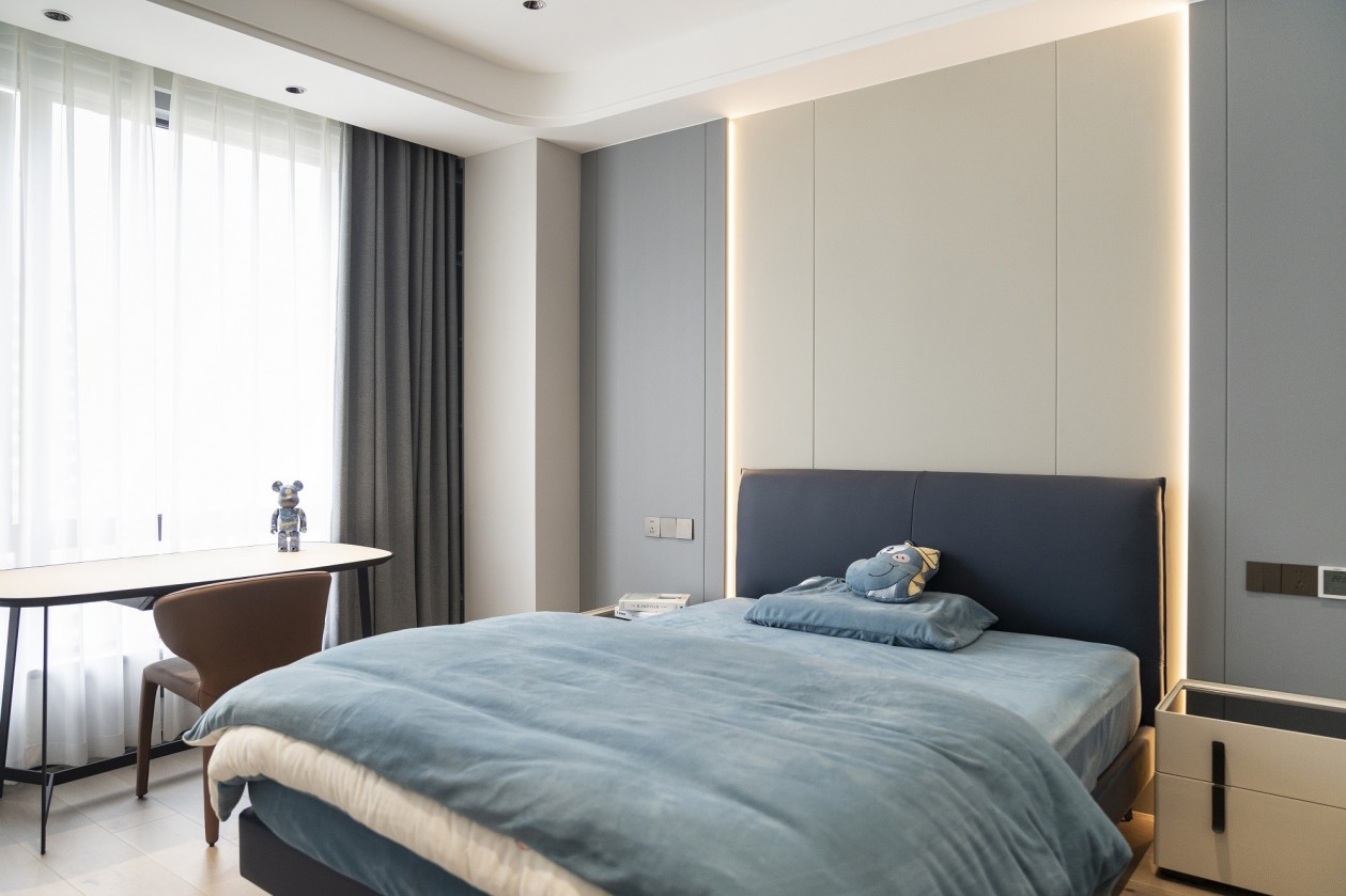 238㎡現代輕奢大平層,整木定制四居室案例(圖17) 17.jpg