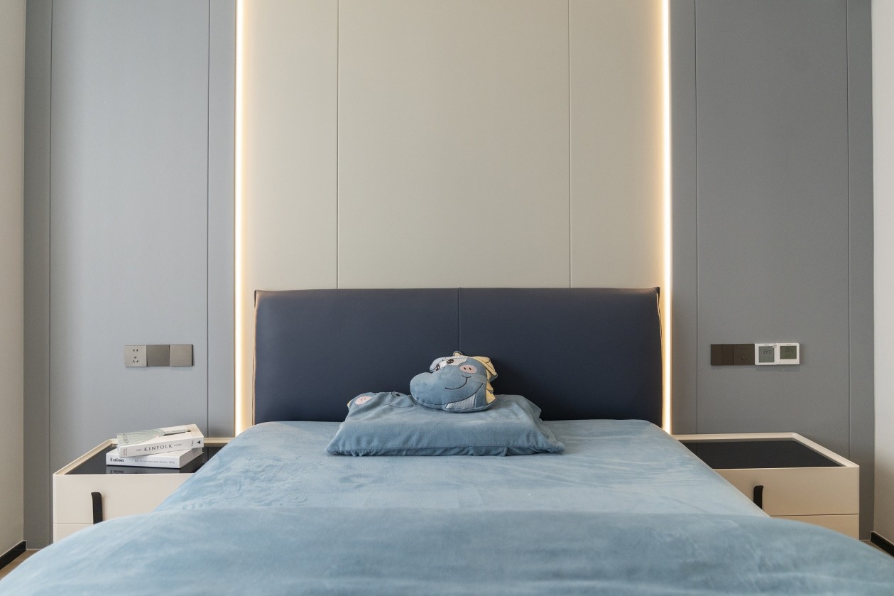 238㎡現代輕奢大平層,整木定制四居室案例(圖18) 18.jpg