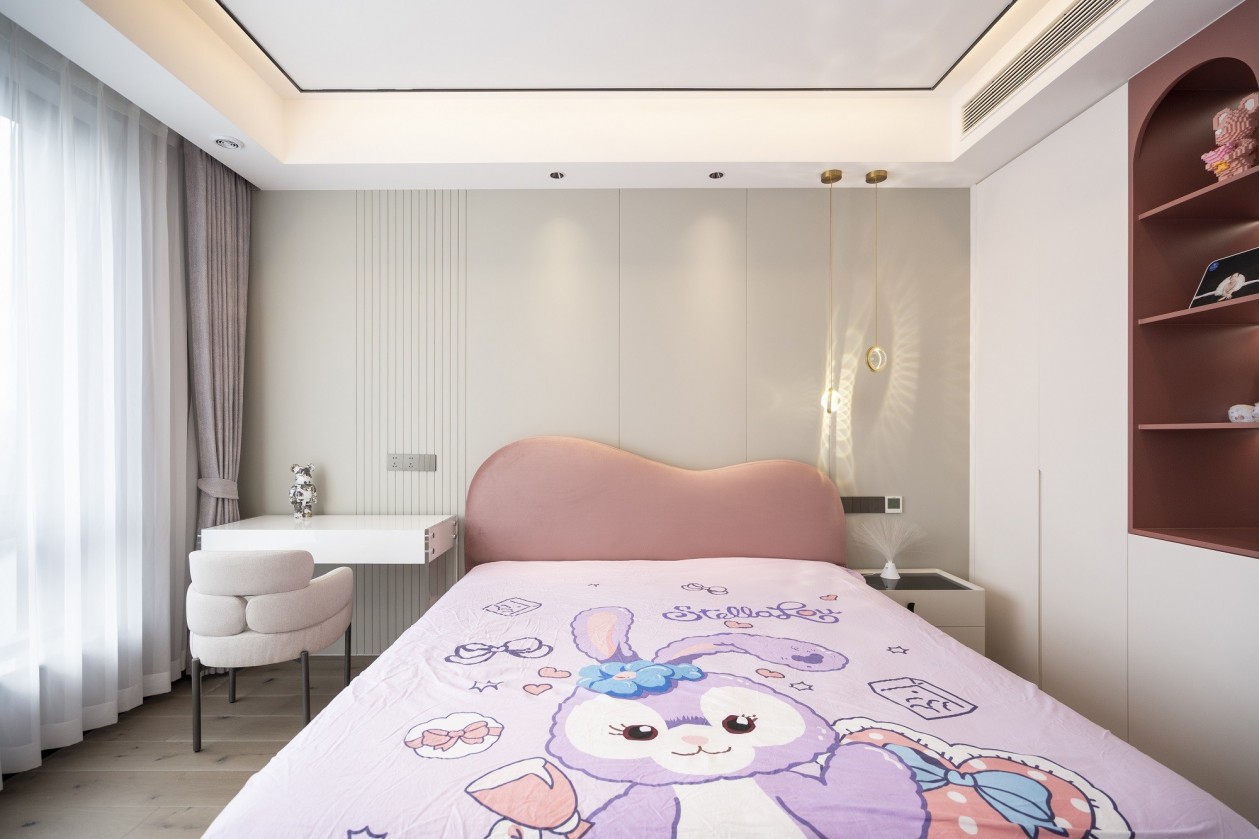 238㎡現代輕奢大平層,整木定制四居室案例(圖20) 20.jpg