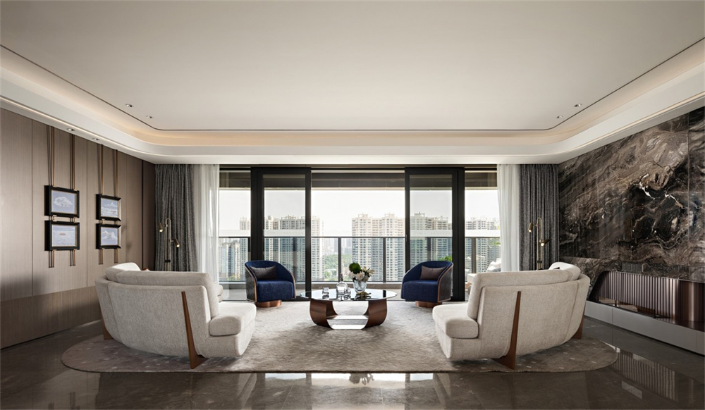 235㎡整木定制大平層,現(xiàn)代意式輕奢風(fēng)格(圖5) 5.jpg