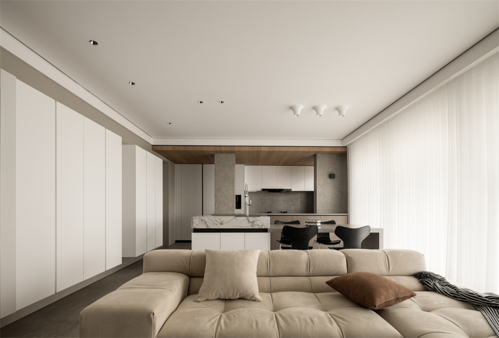 124㎡商品房整木定制,現(xiàn)代簡約風(fēng)格設(shè)計(jì)(圖6) 6.jpg