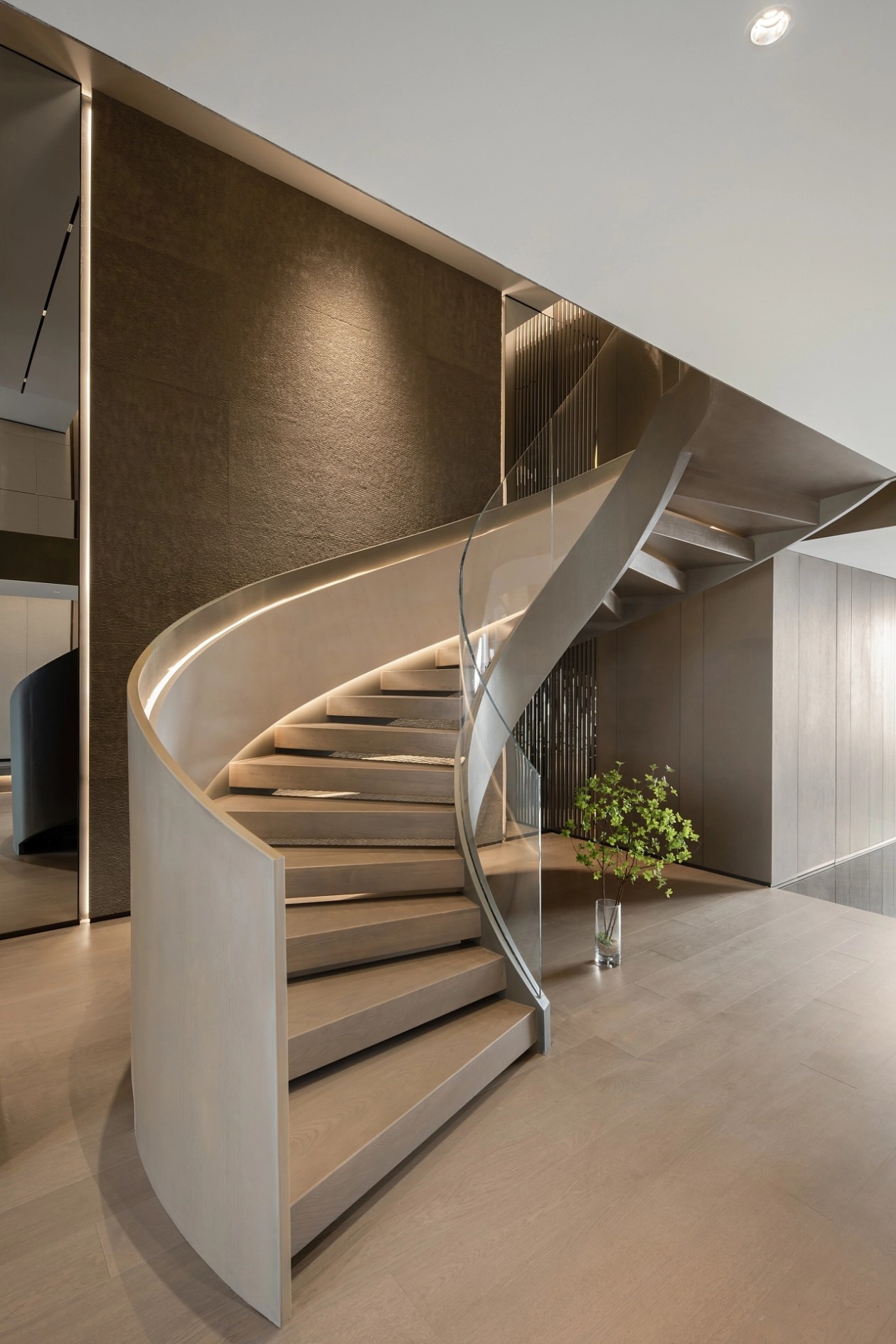 530㎡現(xiàn)代極簡豪宅,天然木皮定制別墅(圖6) 6.jpg