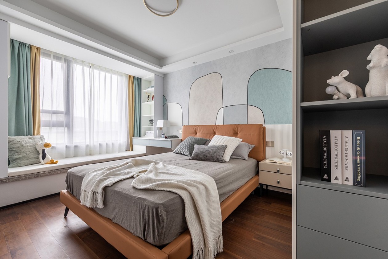 200㎡全屋整木定制設(shè)計,現(xiàn)代時尚簡約風(fēng)格(圖13) 13.jpg