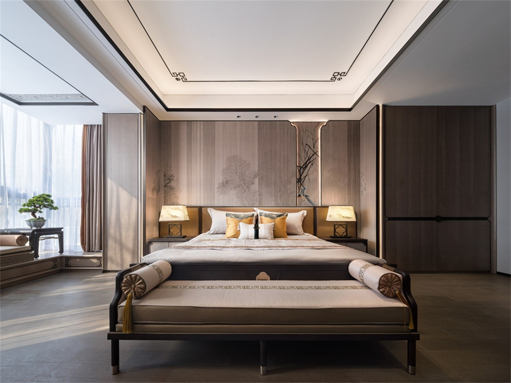 450㎡整木定制別墅,新中式大宅風范(圖12) 13.jpg