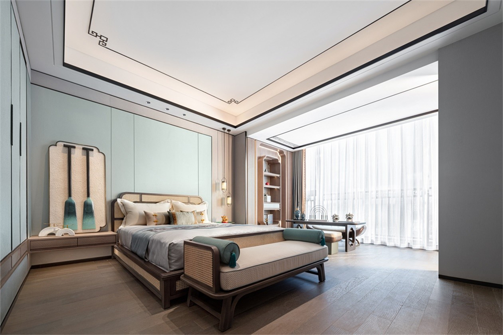 450㎡整木定制別墅,新中式大宅風范(圖17) 17.jpg