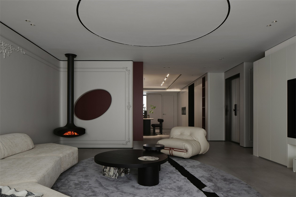 240㎡整木定制大平層,優(yōu)雅法式輕奢設(shè)計(jì)(圖9) 9.jpg