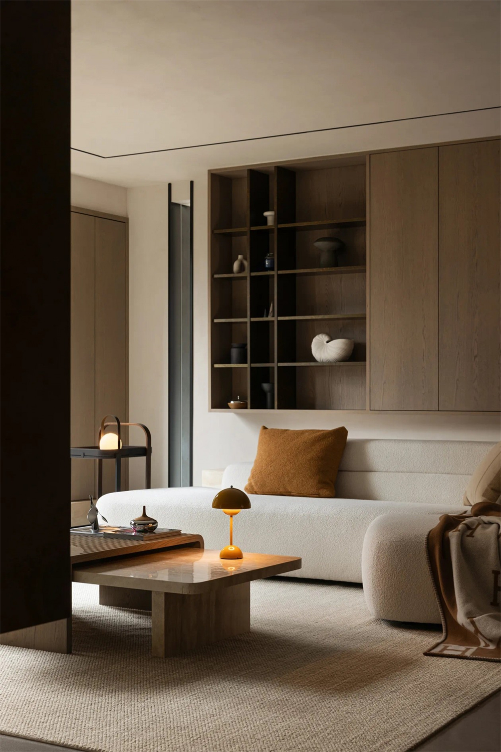 258㎡現代極簡大平層,整木定制裝修設計(圖1) 1.jpg