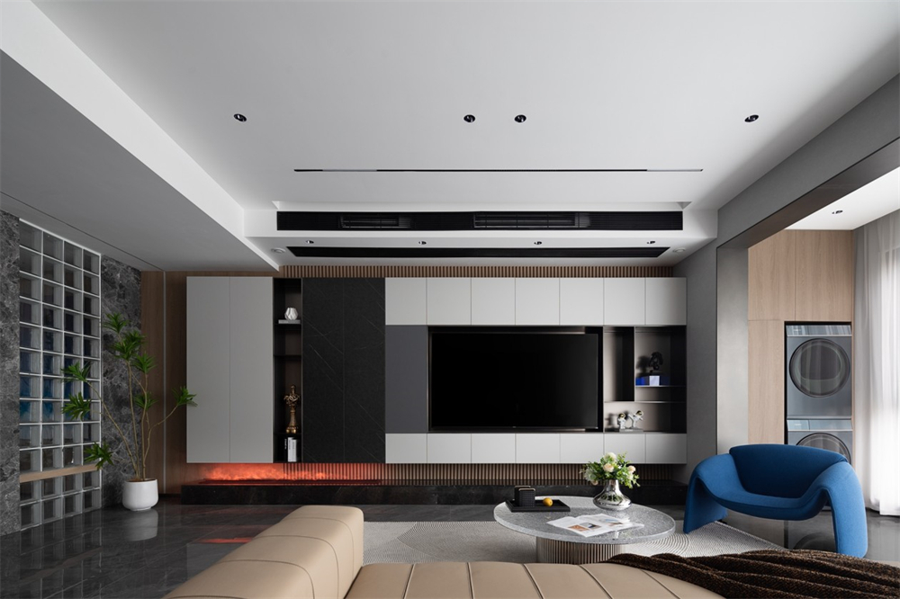 128㎡意式極簡,精致優雅的視覺盛宴(圖5) 5.jpg