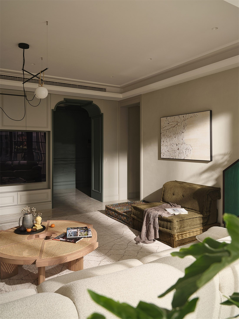 237㎡法式大平層,整木定制效果圖案例(圖7) 7.jpg