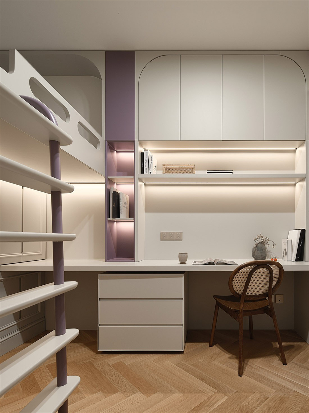 237㎡法式大平層,整木定制效果圖案例(圖25) 25.jpg