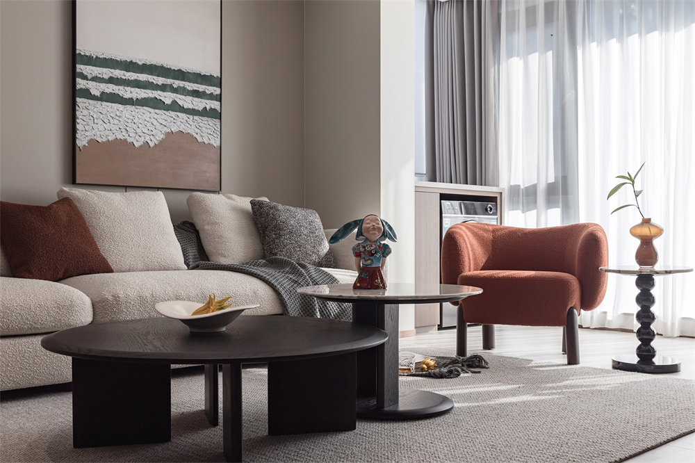 180㎡現(xiàn)代極簡復(fù)式,生活中的藝術(shù)感(圖4) 4.jpg