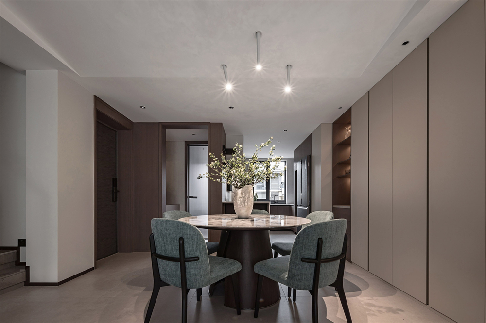 180㎡現(xiàn)代極簡復(fù)式,生活中的藝術(shù)感(圖6) 6.jpg