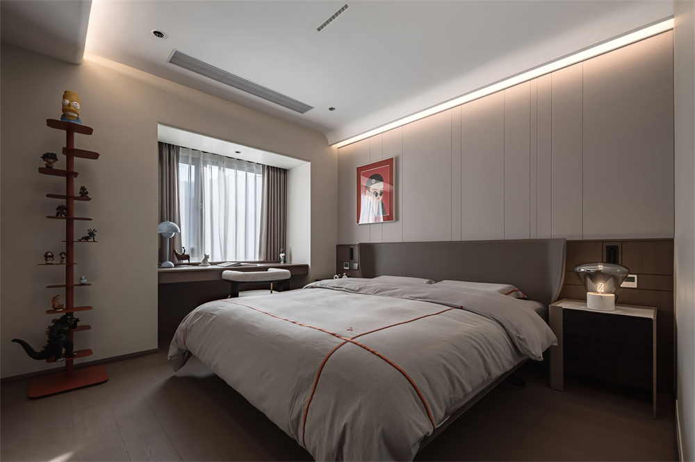 180㎡現(xiàn)代極簡復(fù)式,生活中的藝術(shù)感(圖18) 19.jpg