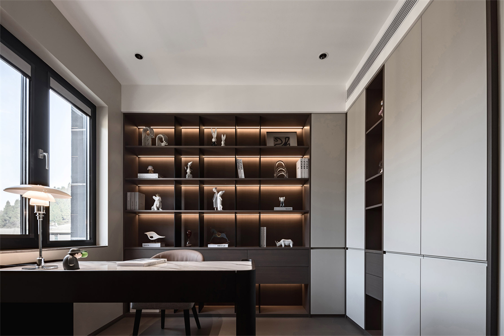 180㎡現(xiàn)代極簡復(fù)式,生活中的藝術(shù)感(圖20) 21.jpg